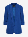Pieces Dunkelblauer Damen-Blazer mit drei Viertel-Ärmeln Pieces Boss