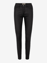 Pieces Schwarze Pieces Shape-Up Lederhosen für Frauen