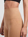 Pieces Beigefarbene Damen Shorts mit Kordelzug Pieces Imagine