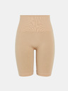 Pieces Beigefarbene Damen Shorts mit Kordelzug Pieces Imagine