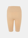 Pieces Beigefarbene Damen Shorts mit Kordelzug Pieces Imagine