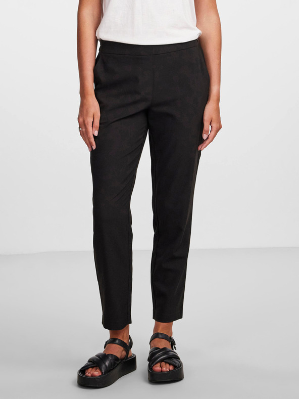 Pieces Schwarze Damenhose Pieces Boss