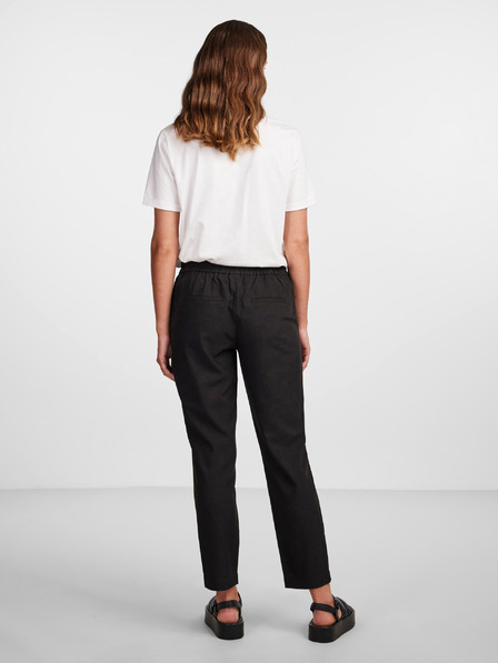 Pieces Schwarze Damenhose Pieces Boss