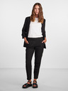 Pieces Schwarze Damenhose Pieces Boss