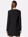 Versace Jeans Couture Schwarz-rosa gemustertes Damenkleid Versace Jeans Couture