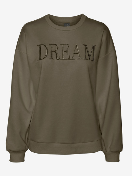 Vero Moda Khakifarbenes Damen-Sweatshirt von Vero Moda Irola