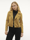 Vero Moda Senffarbene Wildlederjacke für Damen Vero Moda Jose