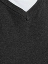 Jack & Jones Dunkelgrauer Basic-Pullover Jack & Jones Basic
