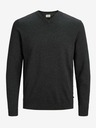Jack & Jones Dunkelgrauer Basic-Pullover Jack & Jones Basic