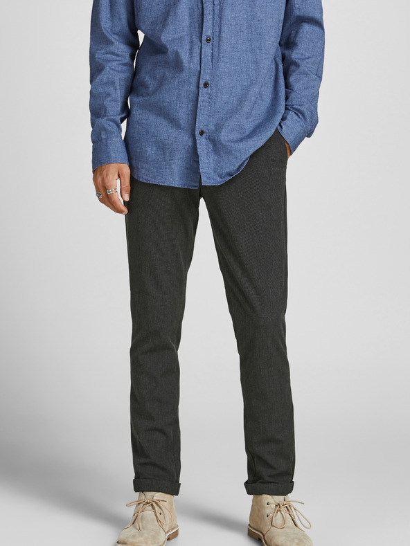 Jack & Jones Dunkelgraue Jack & Jones Marco-Hose