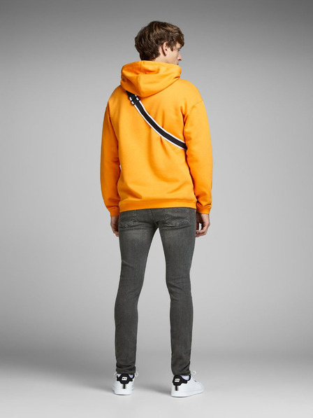 Jack & Jones Graue Jack & Jones Liam Skinny-Jeans für Herren