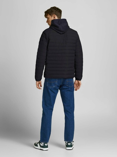 Jack & Jones Schwarze Jack & Jones Puffer Steppjacke