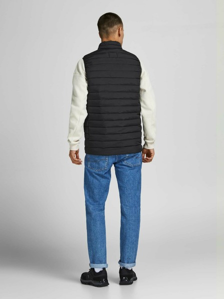 Jack & Jones Schwarze Jack & Jones Steppweste