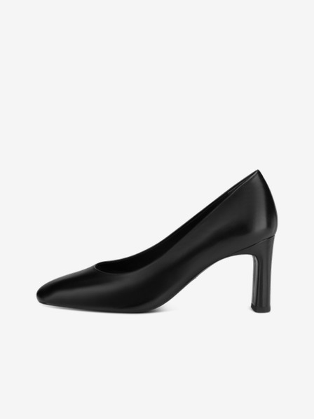Tamaris Schwarze Damen-Pumps aus Leder Tamaris