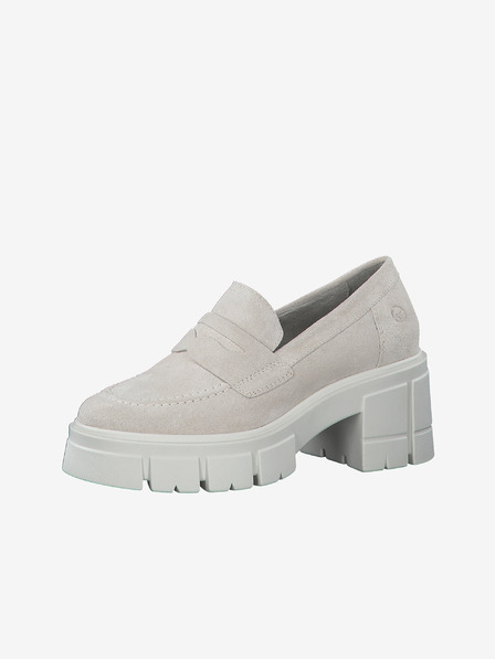 Tamaris Beige Damen Wildleder SlipperTamaris