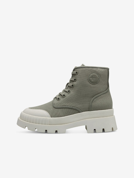 Tamaris Khakifarbene Damen-Stiefeletten Tamaris