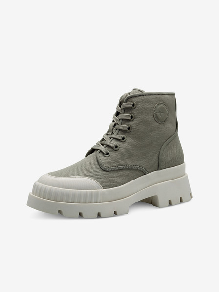 Tamaris Khakifarbene Damen-Stiefeletten Tamaris