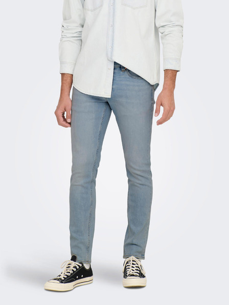 ONLY & SONS Hellblaue Slim Fit Jeans für Herren ONLY & SONS Loom