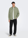 ONLY & SONS Grünes Herren-Cord-Oberhemd ONLY & SONS Alp