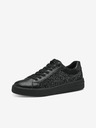 Tamaris Schwarze gemusterte Damen-Sneakers Tamaris