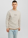 Jack & Jones Jack & Jones Vester Herren Sweatshirt Beige