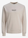 Jack & Jones Jack & Jones Vester Herren Sweatshirt Beige