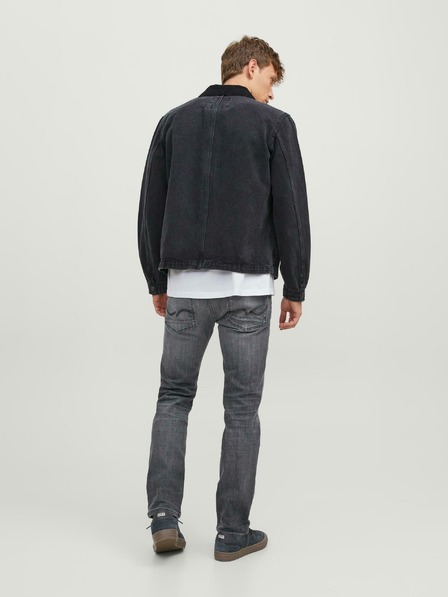 Jack & Jones Graue Herrenjeans mit gerader Passform Jack & Jones Tim