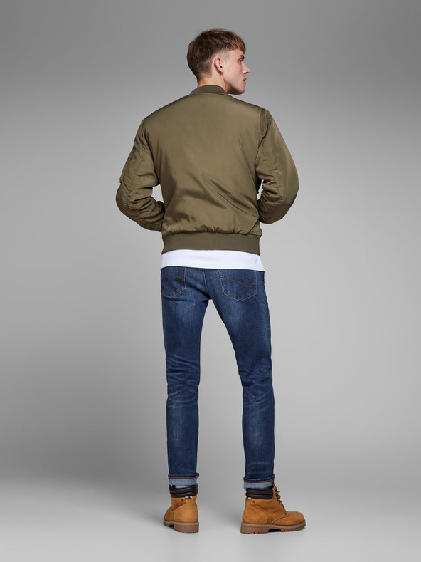 Jack & Jones Dunkelblaue Slim Fit Jeans Jack & Jones Tim
