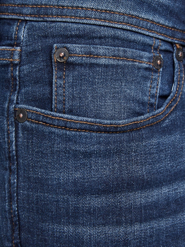 Jack & Jones Dunkelblaue Slim Fit Jeans Jack & Jones Tim