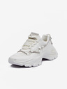 Steve Madden Weiße Steve Madden Miracles Plateau-Sneakers für Damen