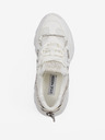 Steve Madden Weiße Steve Madden Miracles Plateau-Sneakers für Damen