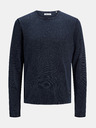 Jack & Jones Dunkelblaues Jack & Jones Leo-Sweatshirt