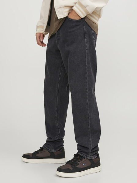 Jack & Jones Schwarze Straight Fit-Jeans für Herren Jack & Jones Chris