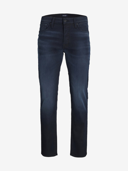 Jack & Jones Dunkelblaue Herrenjeans mit schmaler Passform Jack & Jones Glenn
