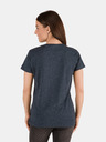 Sam 73 Dunkelblaues bedrucktes T-Shirt für Frauen SAM 73
