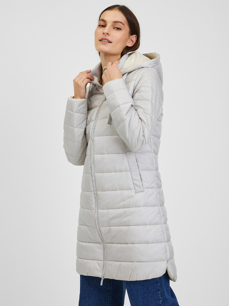 Orsay Hellblauer Winter-Steppmantel ORSAY