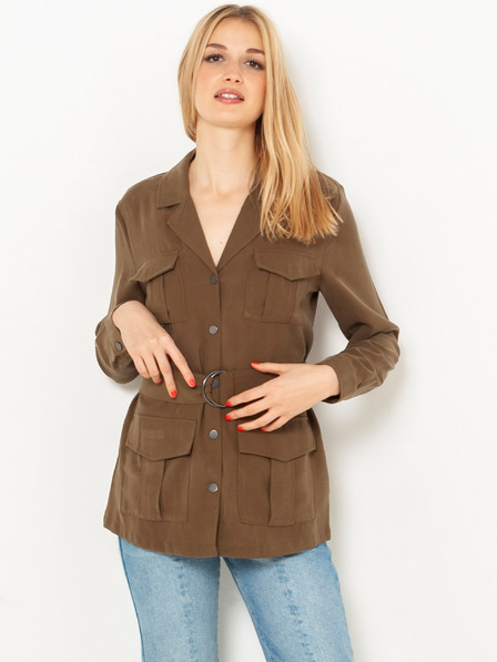 CAMAIEU Braune leichte Damenjacke CAMAIEU