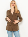 CAMAIEU Braune leichte Damenjacke CAMAIEU