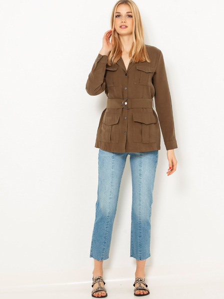 CAMAIEU Braune leichte Damenjacke CAMAIEU
