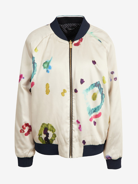 Scotch & Soda Cremefarbener Damen-Wendebomber Scotch & Soda