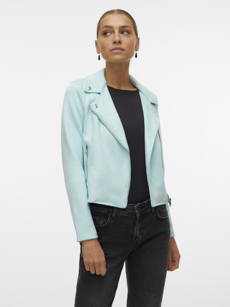 Vero Moda Hellblaue Wildlederjacke für Damen Vero Moda Jose