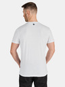 Sam 73 Weißes bedrucktes Herren-T-Shirt SAM 73