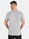 Sam 73 Hellgraues bedrucktes Herren-T-Shirt SAM 73