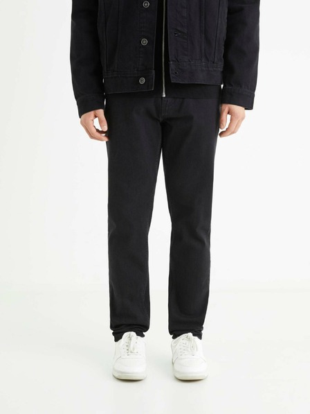 Celio Schwarze Slim Fit Jeans für Herren Celio C25