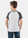 Sam 73 Weißes bedrucktes T-Shirt für Jungen SAM 73