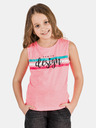 Sam 73 Rosa Mädchen-Tank-Top mit SAM 73-Aufdruck