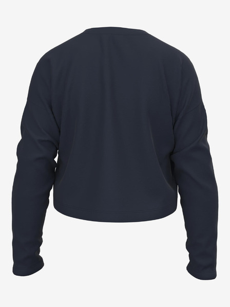 name it Dunkelblaues Mädchen-T-Shirt mit langen Ärmeln namens Vilma