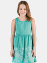 Sam 73 Grünes geblümtes Kleid für Mädchen SAM 73