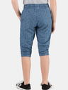 Sam 73 Blaue gemusterte 3/4-Hose für Mädchen SAM 73