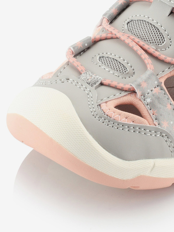 ALPINE PRO Graue Mädchen-Outdoor-Sandalen ALPINE PRO GROBO